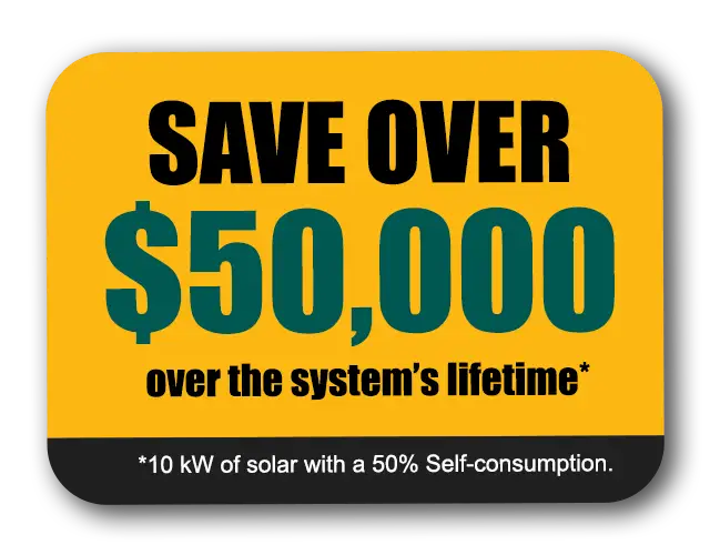 badge $50k Save on Solar